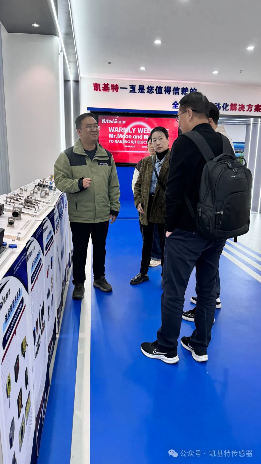 企業(yè)動(dòng)態(tài) | 凱基特迎來美國(guó)客戶，共謀傳感器業(yè)務(wù)深入合作